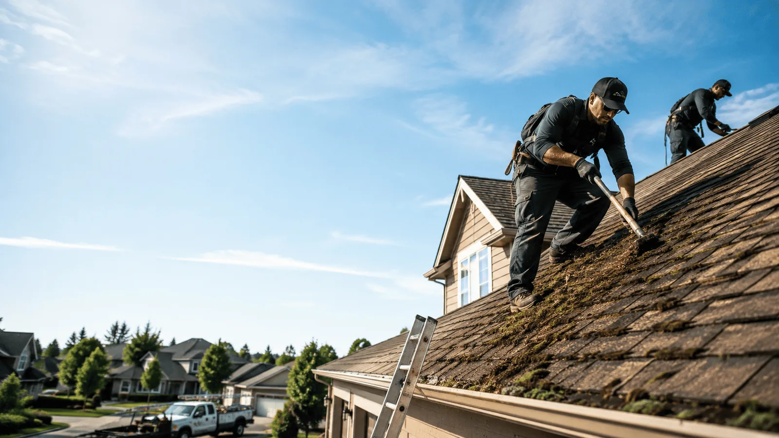 Roof Moss Removal in Lindsay, OK near me